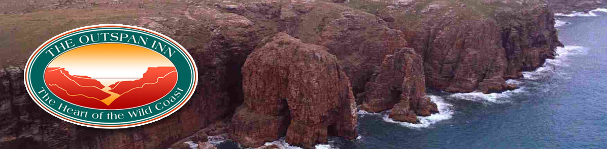 Classic view of The Wild Coast - Eastern Cape Province, South Africa